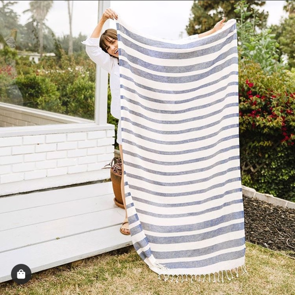 Fair Seas Supply Co Turkish Towel - Indigo